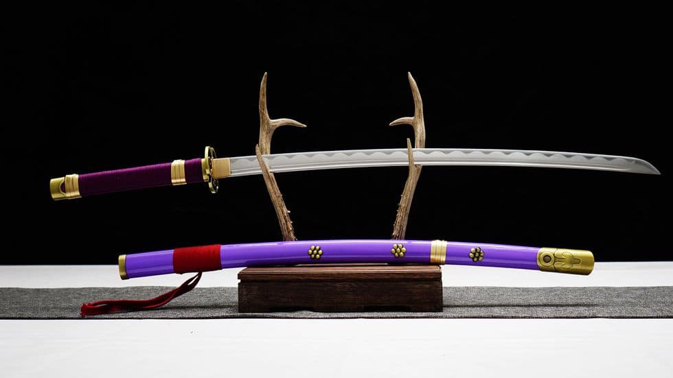 【閻魔】 武具　刀装具　日本刀　模造刀 居合刀 【海賊王】武蔵 鑑賞用