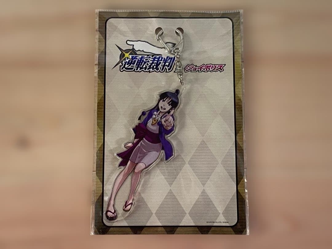 逆転裁判 inジョイポリス 綾里真宵 アクリルキーホルダー