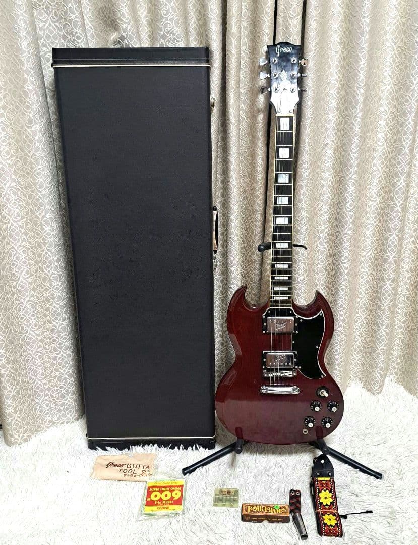 ✨美品✨Greco SGスタイル エレキギター　ハードケース付き　SG600