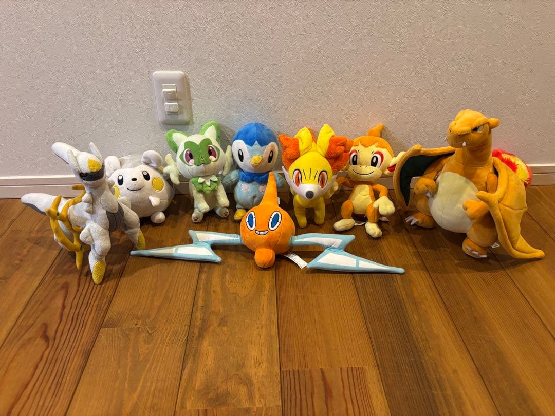 ポケモン　ポケモンセンター　ぬいぐるみセット