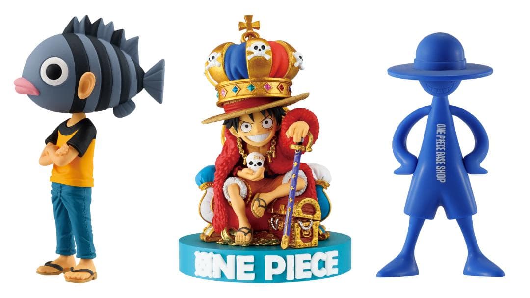 【3種】ONE PIECE BASE SHOP ワーコレ 尾田栄一郎 ルフィズ