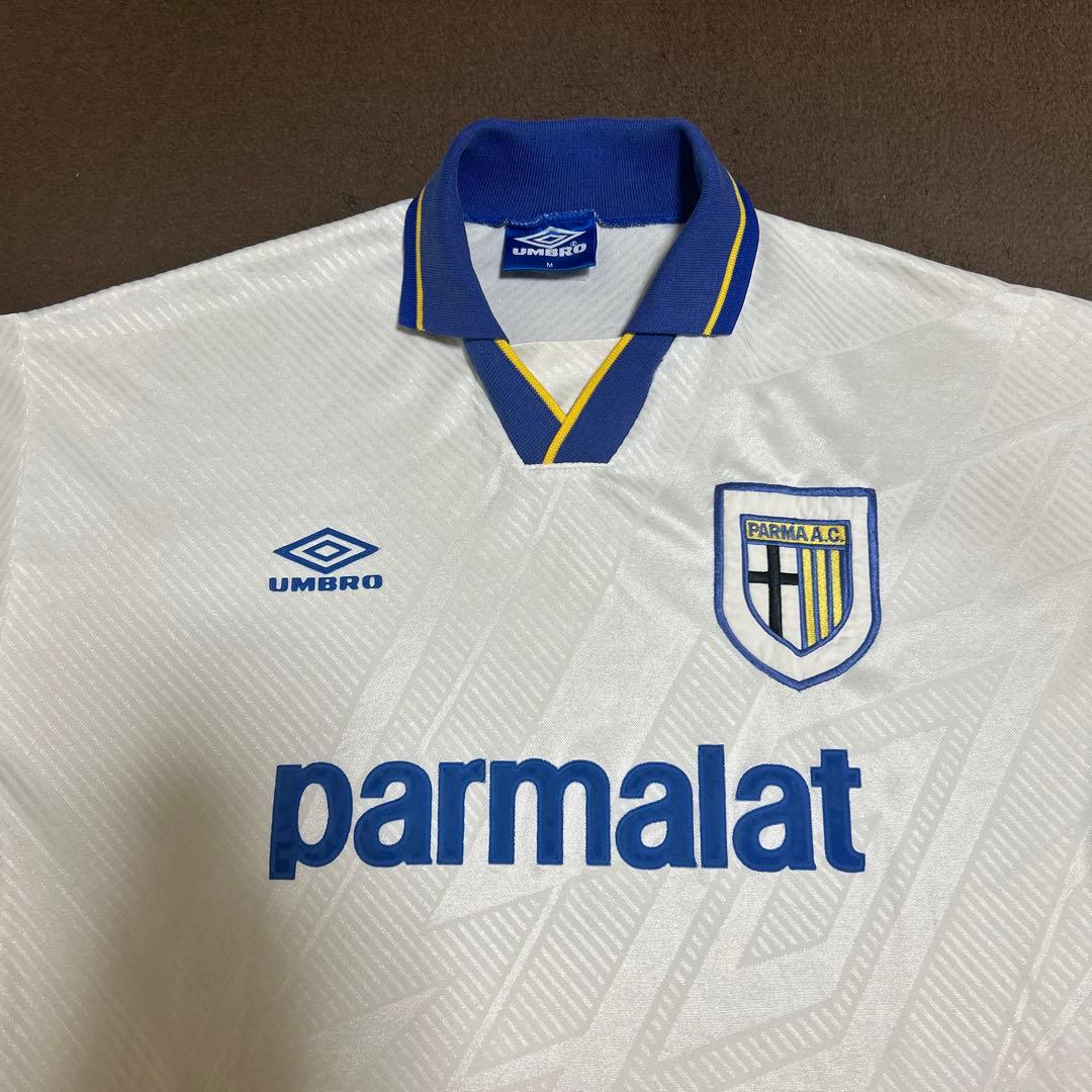 90s umbroアンブロ パルマFC ユニフォーム　parmalat M