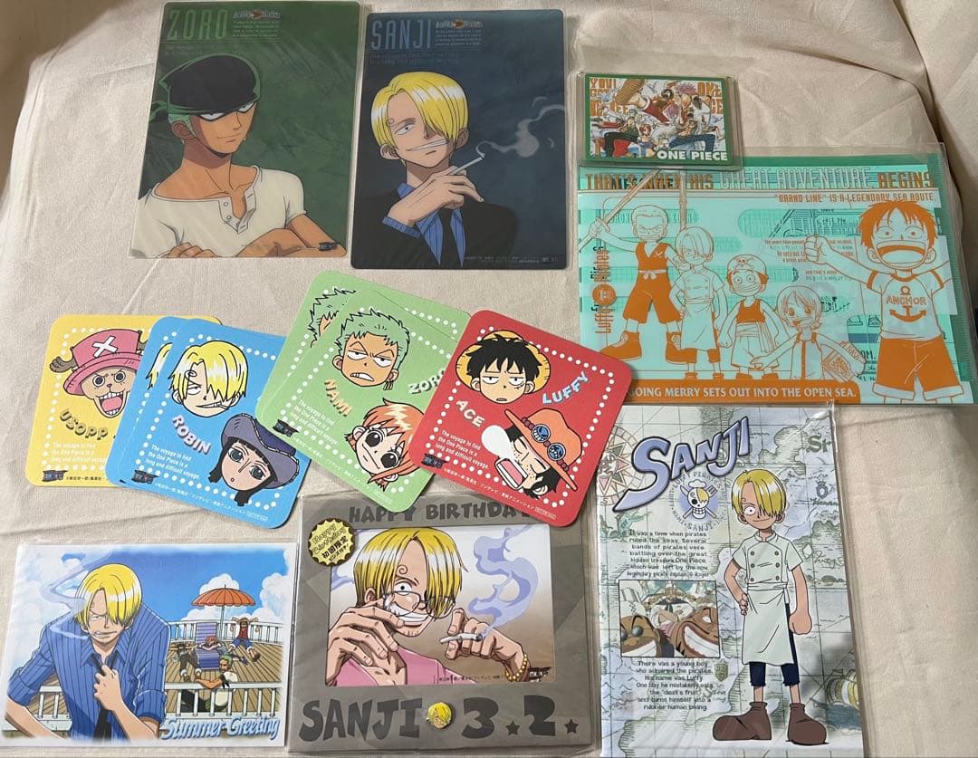 匿名配送/入手困難 ONE PIECE グッズ92点セット(画像)当時物