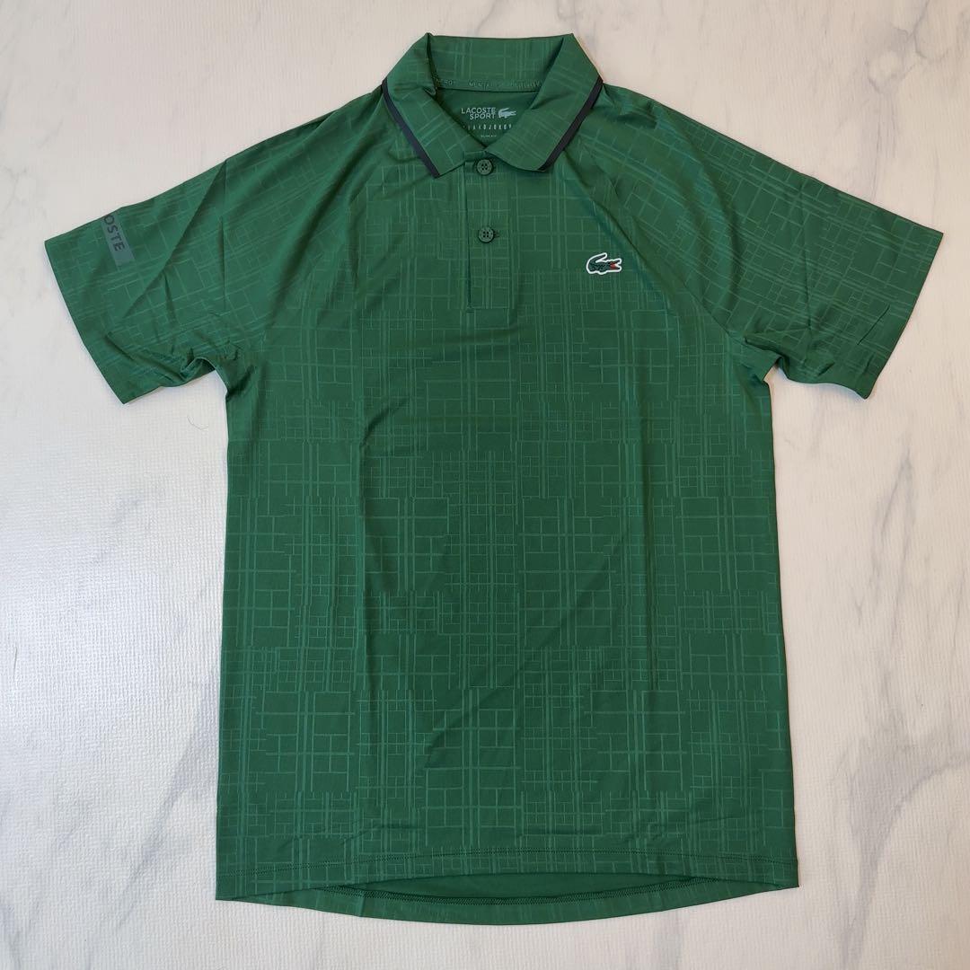 LACOSTE ラコステ ノバク ジョコビッチ テニスウェア ポロシャツ 緑