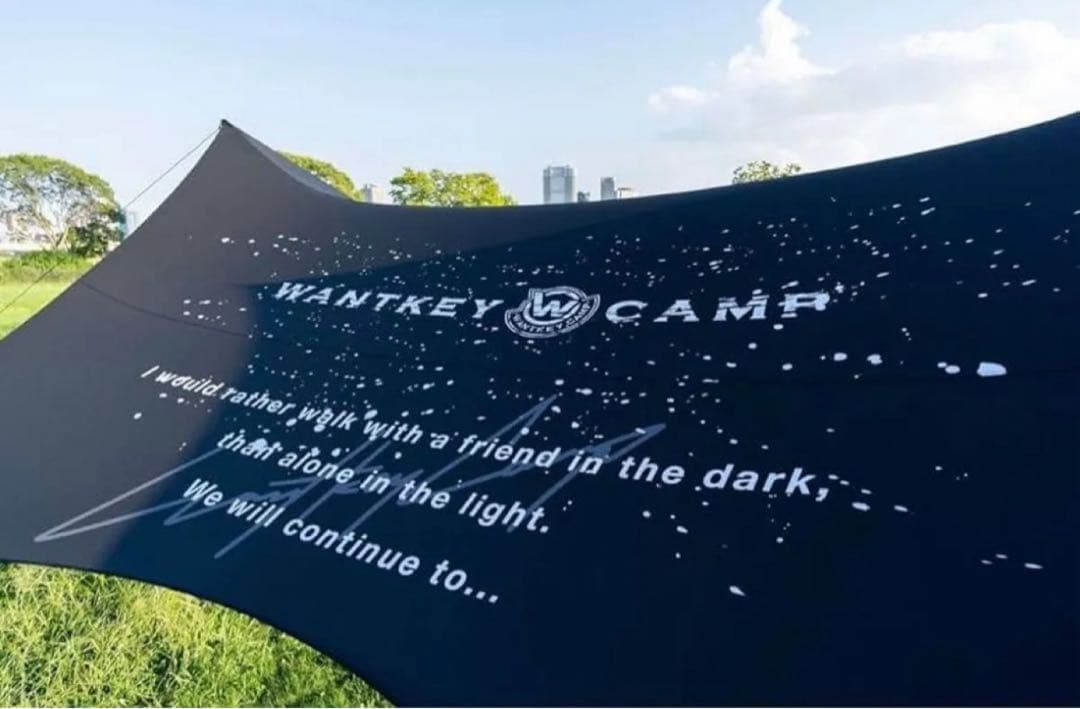 WANTKEY CAMP × MAC ONE タープ