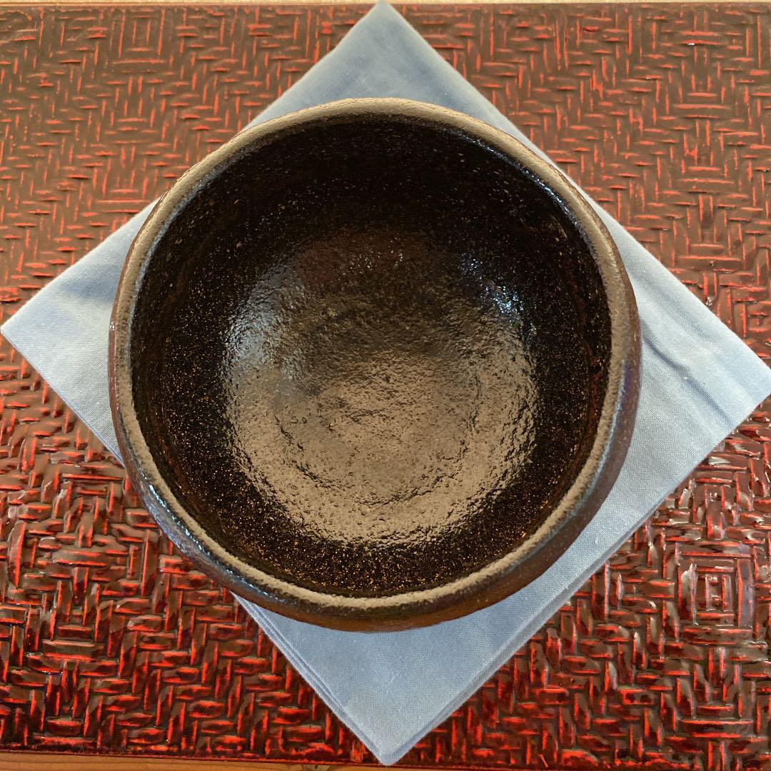 抹茶　黒茶碗　N o43