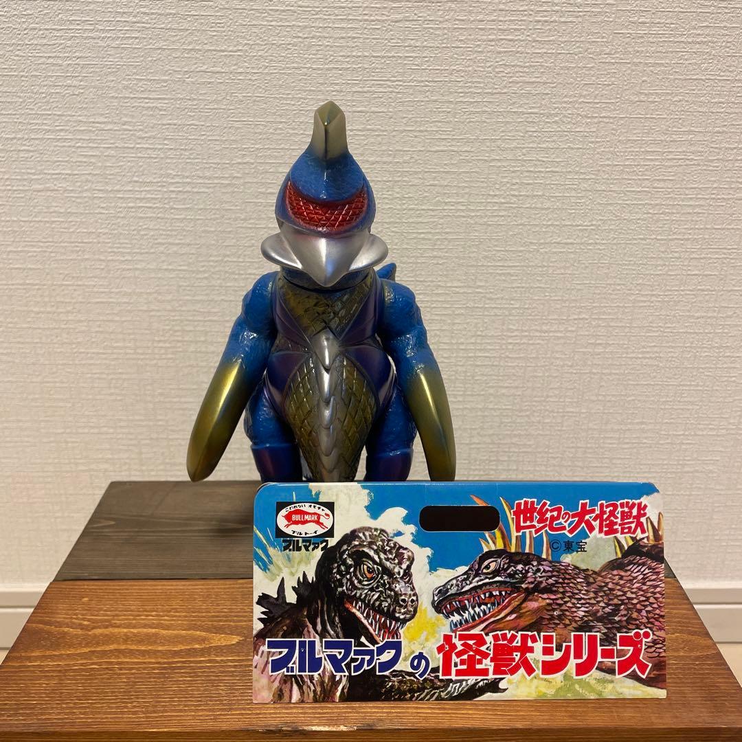 ブルマァク　ガイガン　ブルー　ソフビ