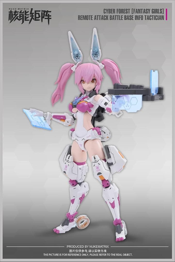 中華美少女プラモ　御模道　錦衣衛＆サイバーフォレストファンタジーガールリリーベル