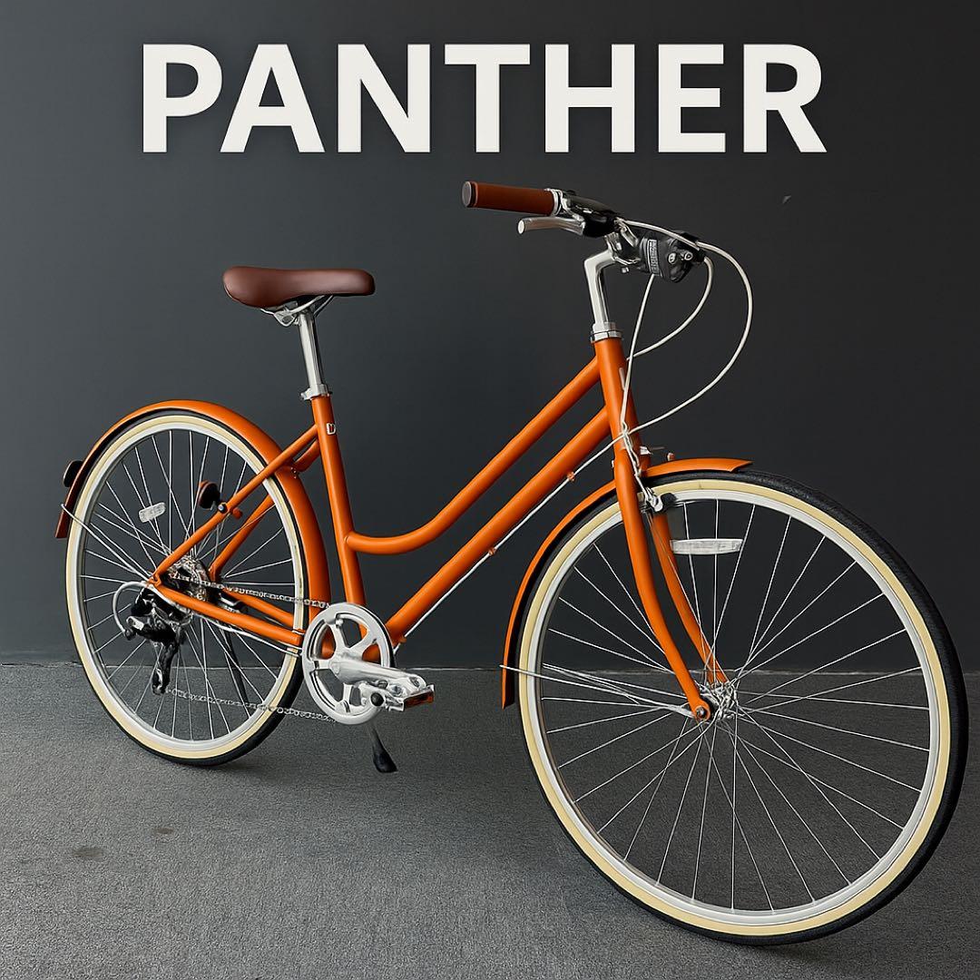 未使用 PANTHER FUN シティサイクル 外装7段変速 クラシックデザイン