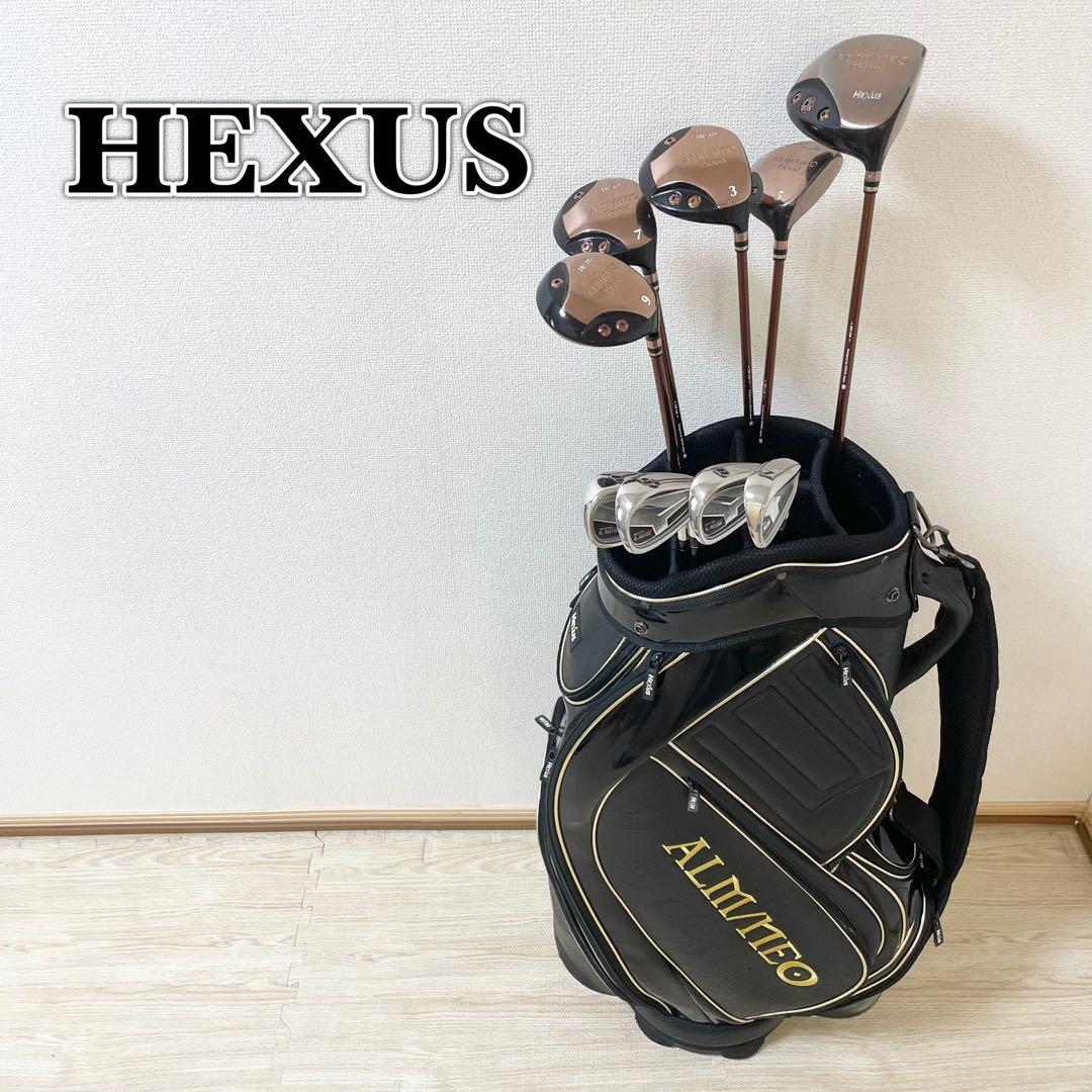 HEXUS ALM/NEO proud メンズ　ゴルフクラブセット　9本