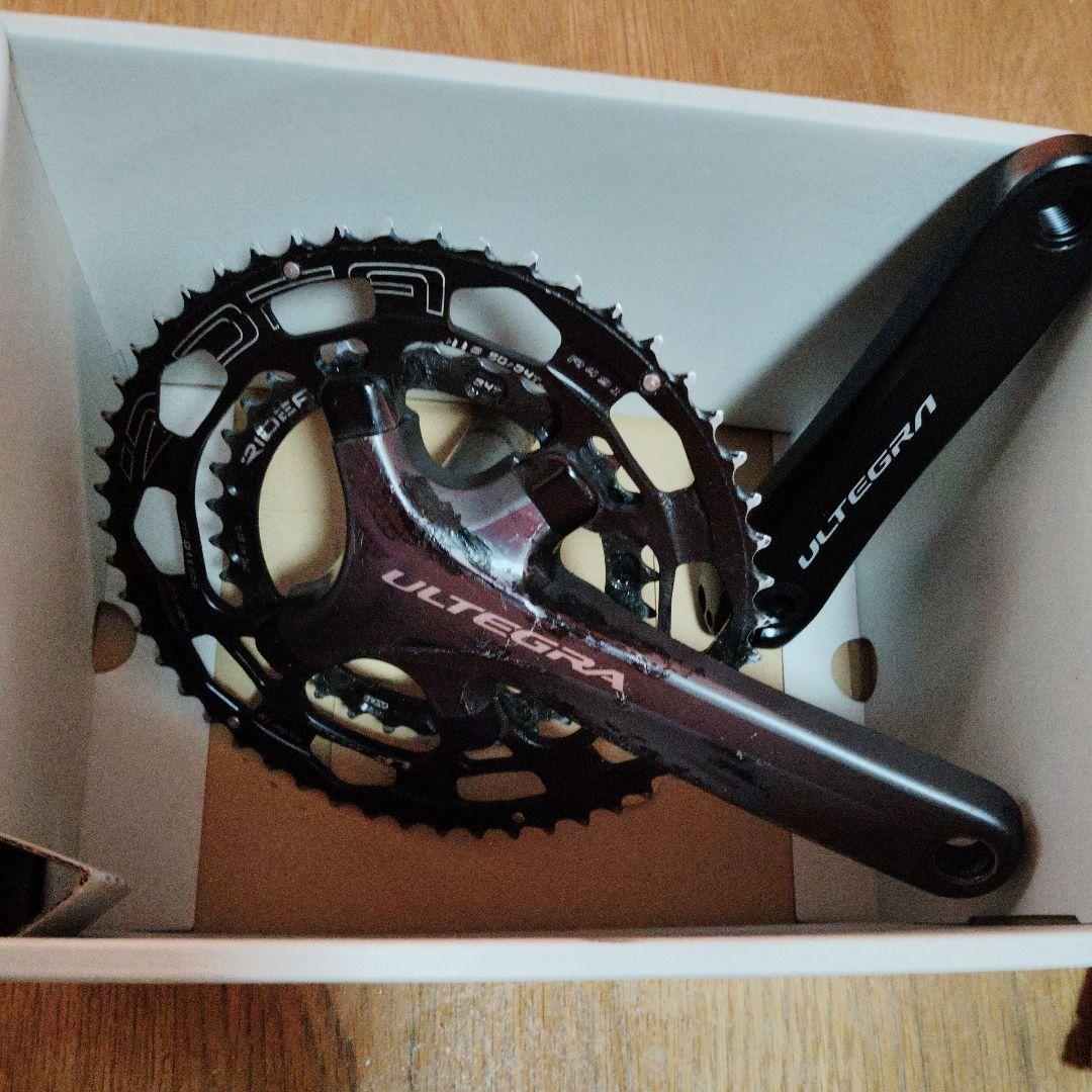 ◎ULTEGRA クランクセット ブラック170