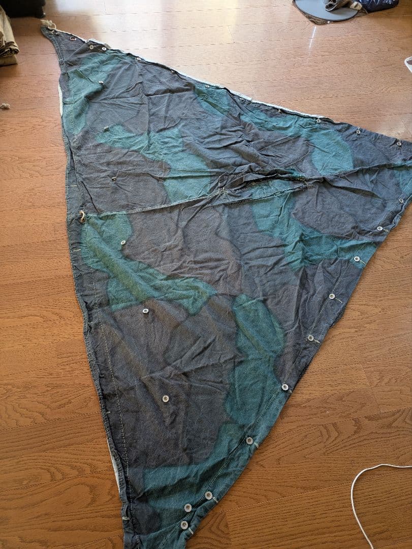 スウェーデン軍幕　used 4枚