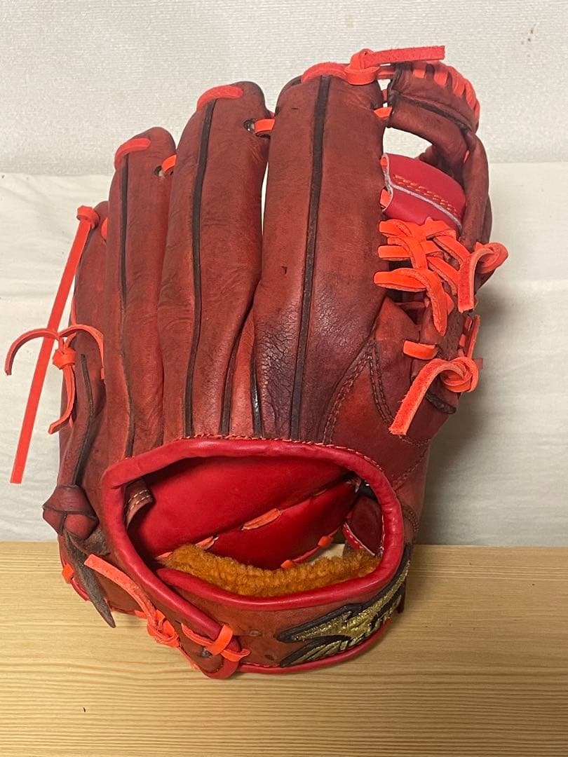 ミズノプロ硬式内野手用グローブ　リペア品