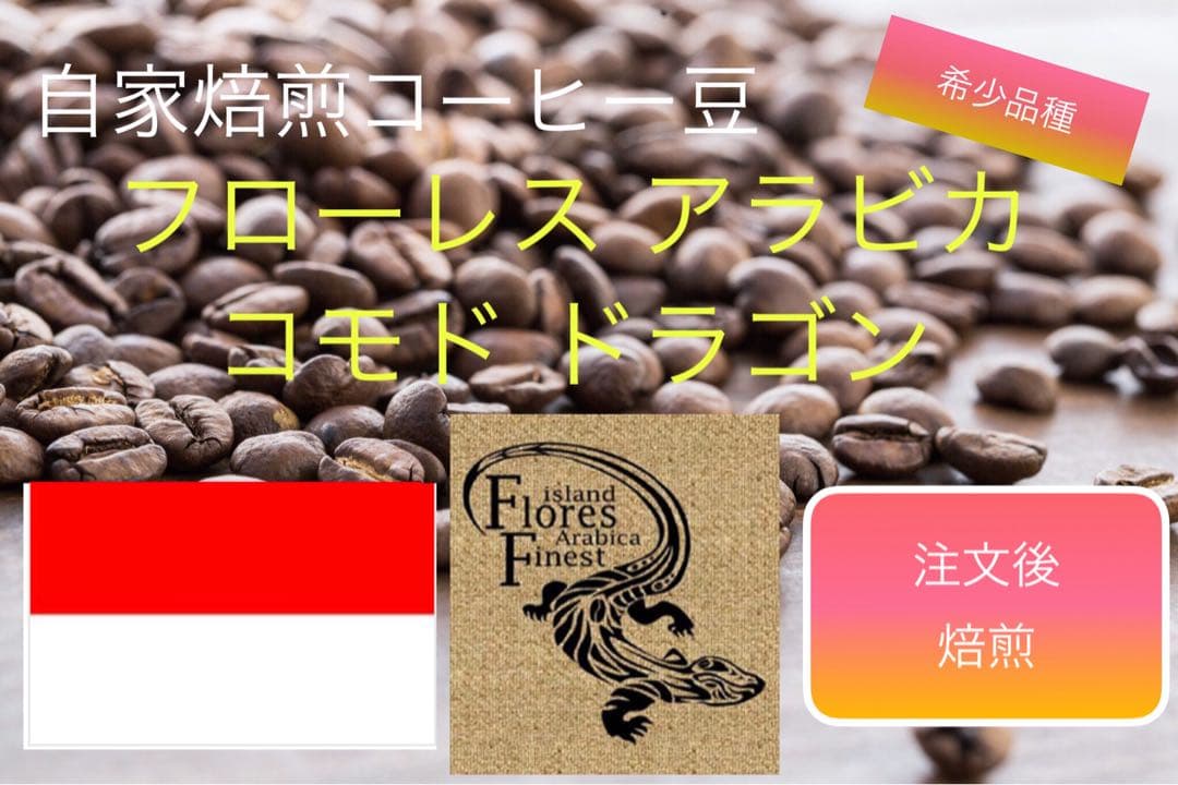 専用ページ希少品種フローレスアラビカ コモド ドラゴン300g、他1500g