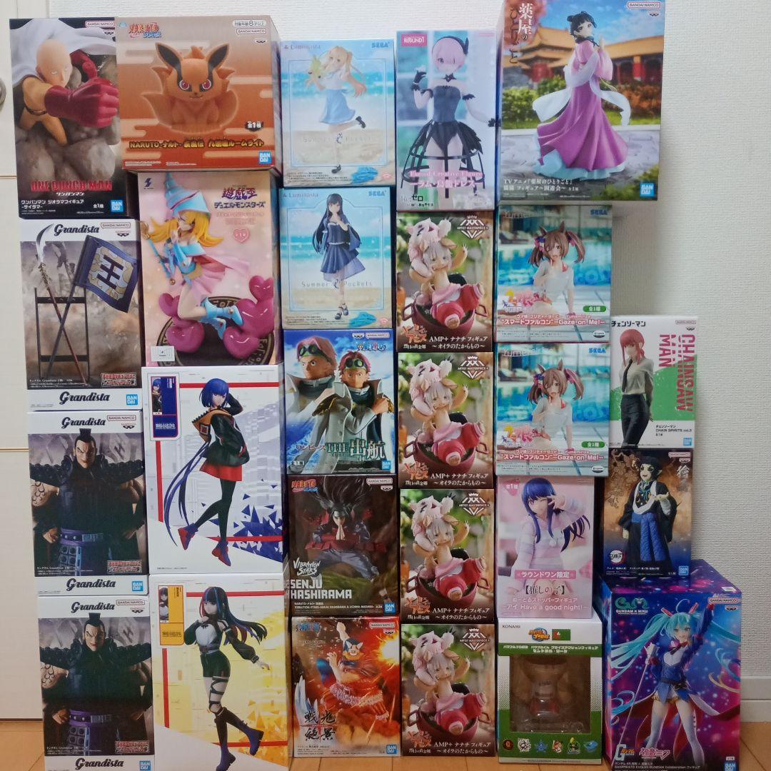 鬼滅の刃・ワンピース・ナルト・キングダム・ウマ娘・初音ミク・薬屋など　フィギュア