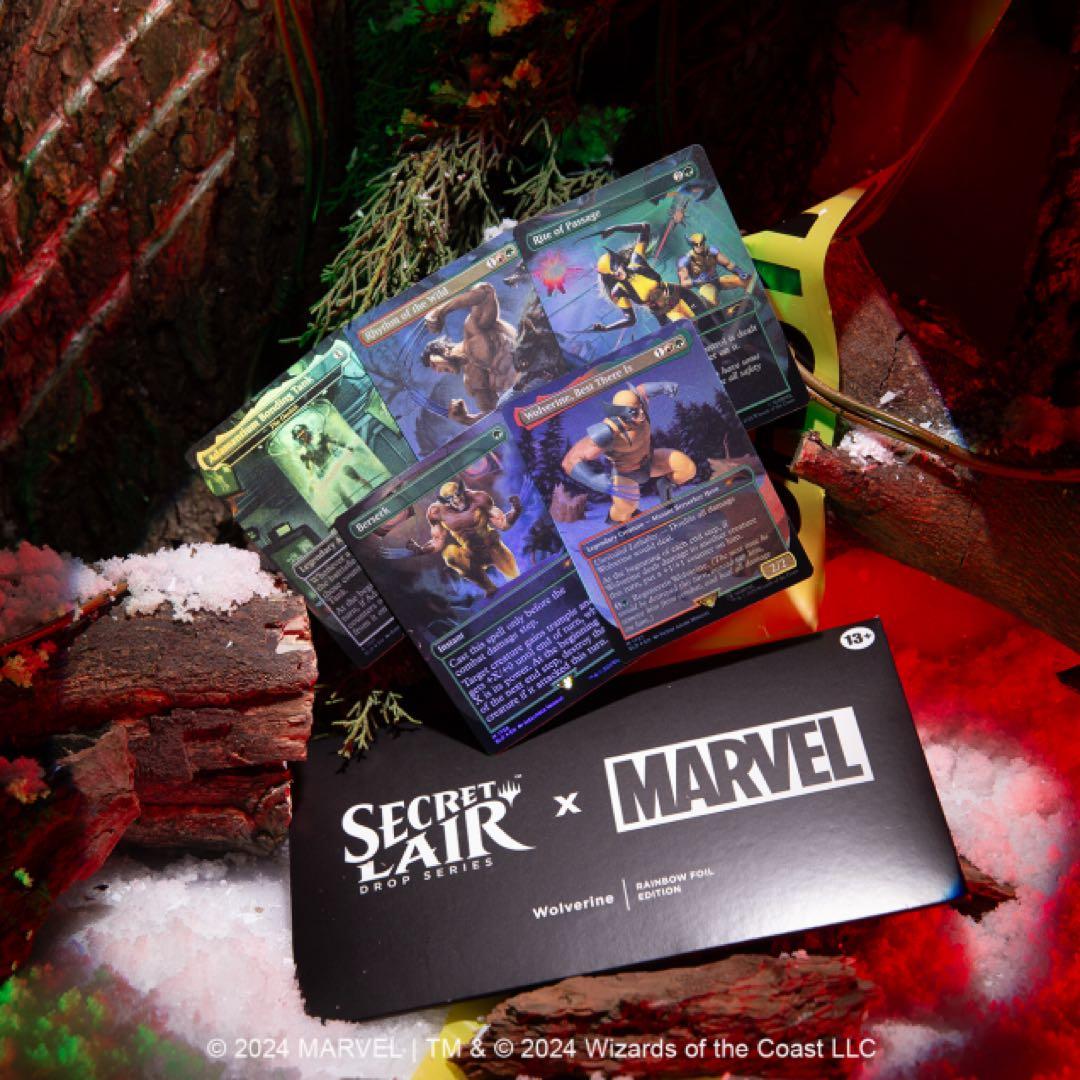 MTGマーベルSL Secret Lair Wolverine Non-Foil