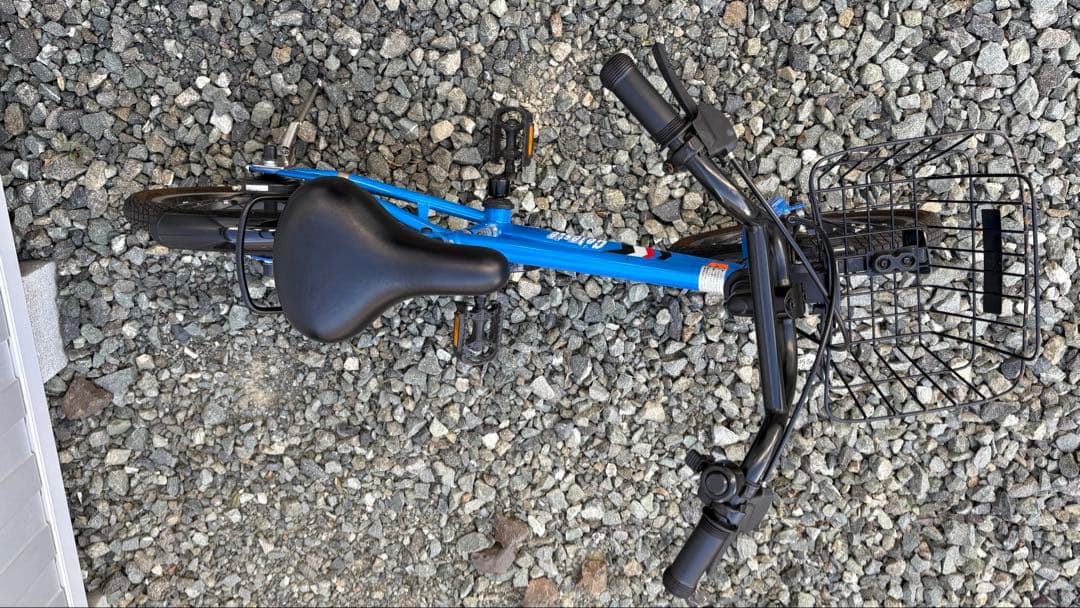 子供用自転車 青