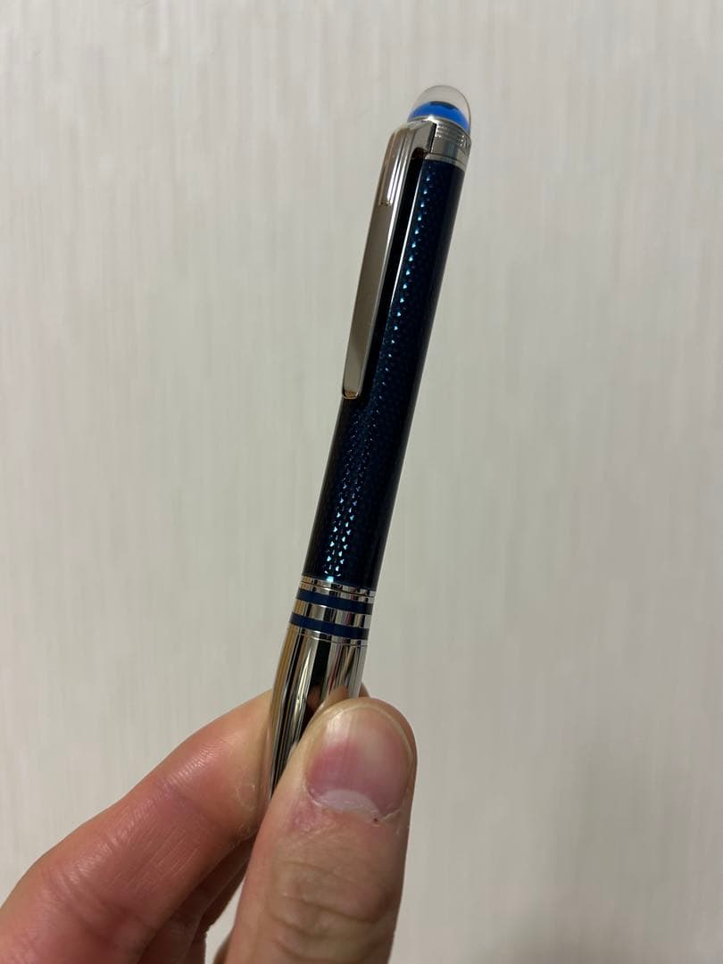 モンブラン ボールペン スターウォーカー ブループラネット メタル 125288
