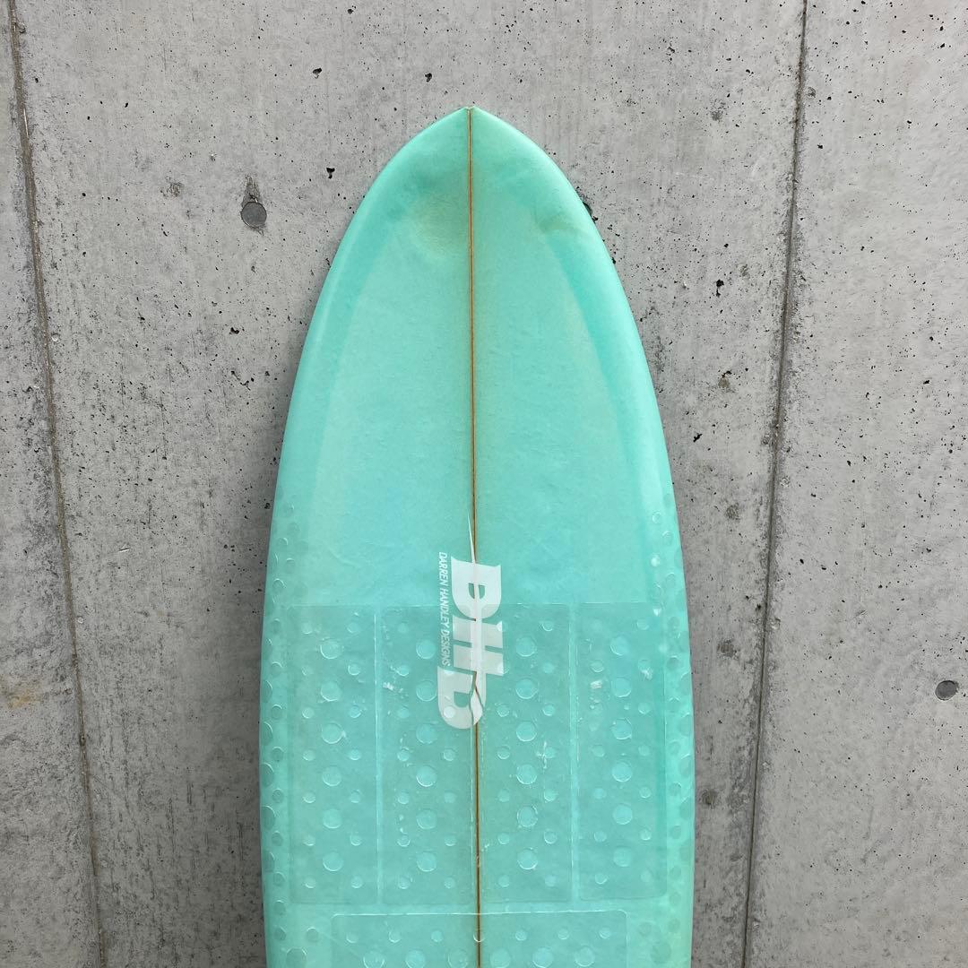 DHD mini twin2 5’9”ミントグリーン ショートボード