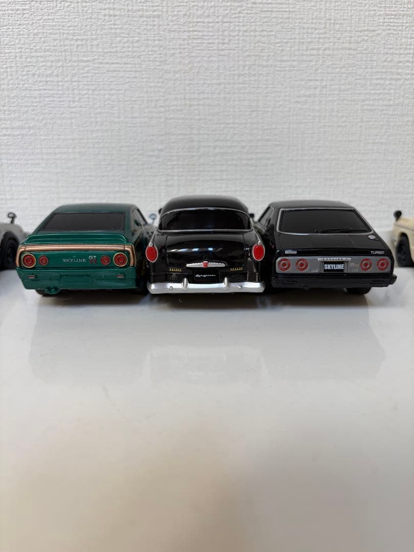 ミニカー スカイライン プルバックカー 9台セット