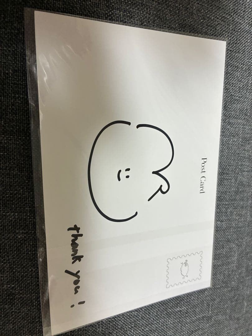 長濱ねる　ファンクラブ限定　直筆サイン入りポストカード
