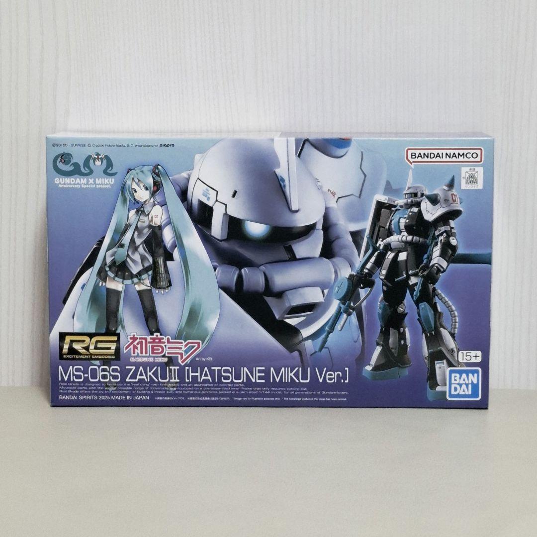 【限定版】RG 1/144 ザクII　初音ミクVer.