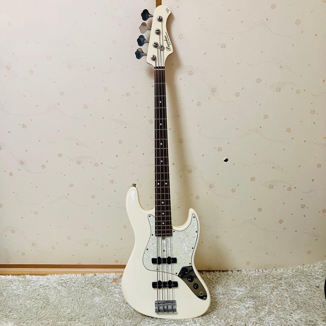 【レア　希少】Bacchus WL-001  WHITE ジャズベース