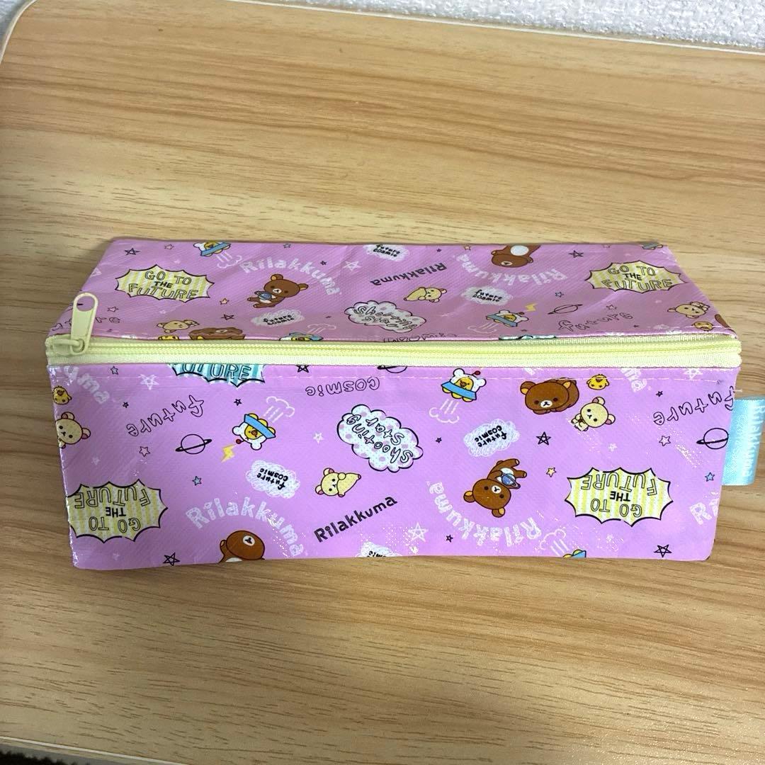 リラックマ　キイロイトリ　ぬいぐるみ　ペンケース　ポーチ　鉛筆　消しゴム