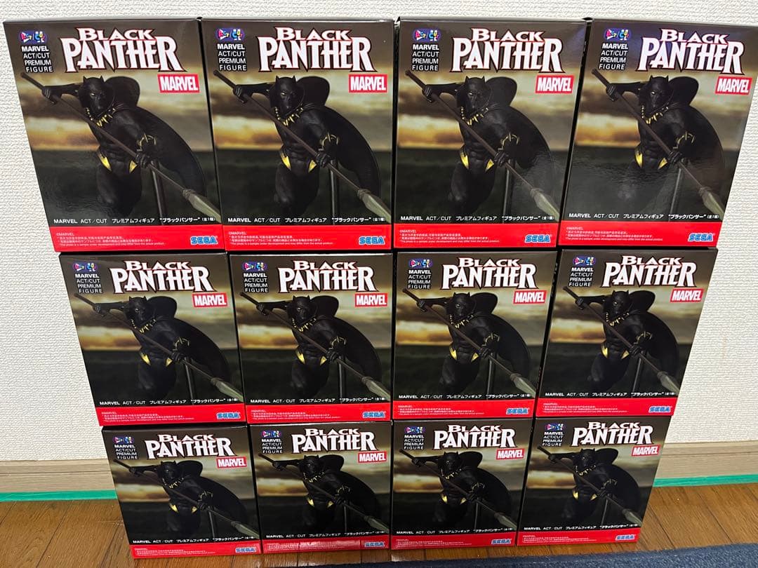MARVELブラックパンサー フィギュア　12体セット　新品未開封品