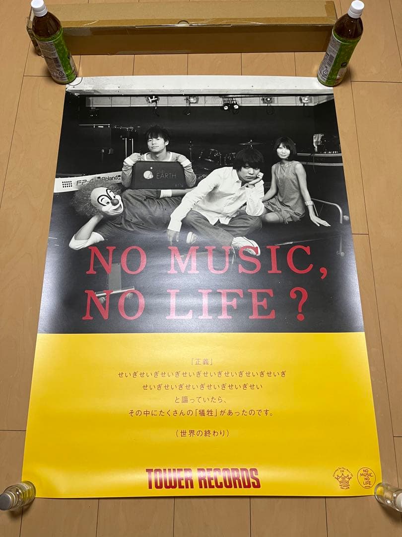 貴重 当選者限定B2ポスター/SEKAI NO OWARI/世界の終わり