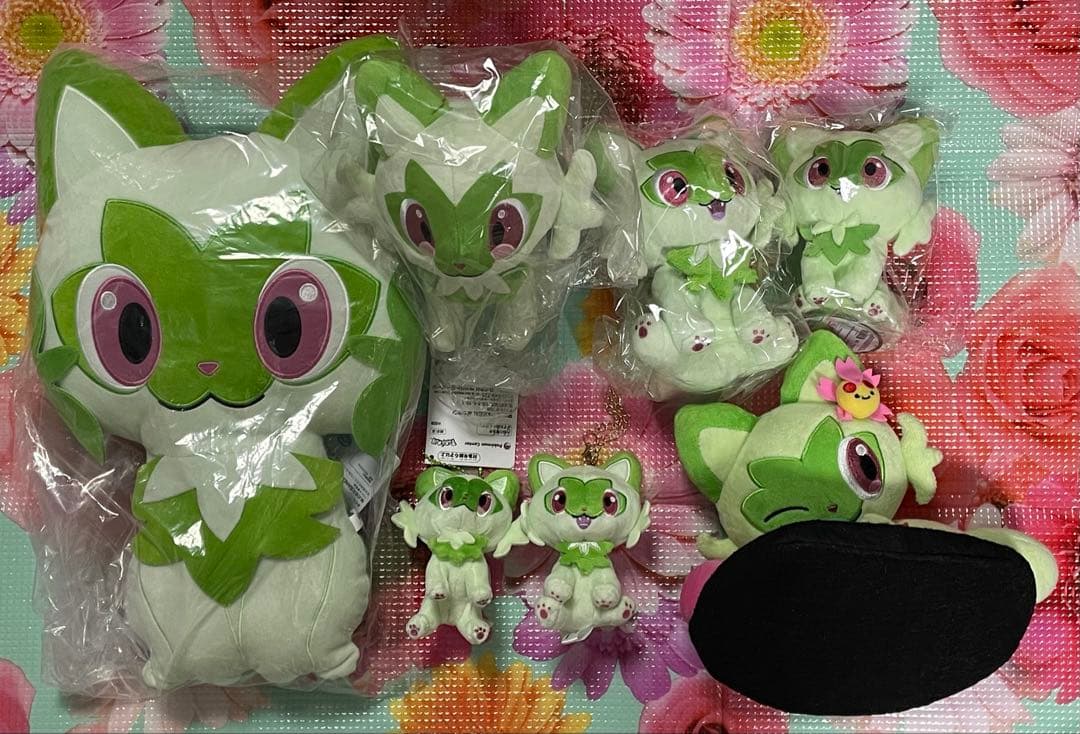ポケモン　ニャオハ　ぬいぐるみ　マスコット　まとめ