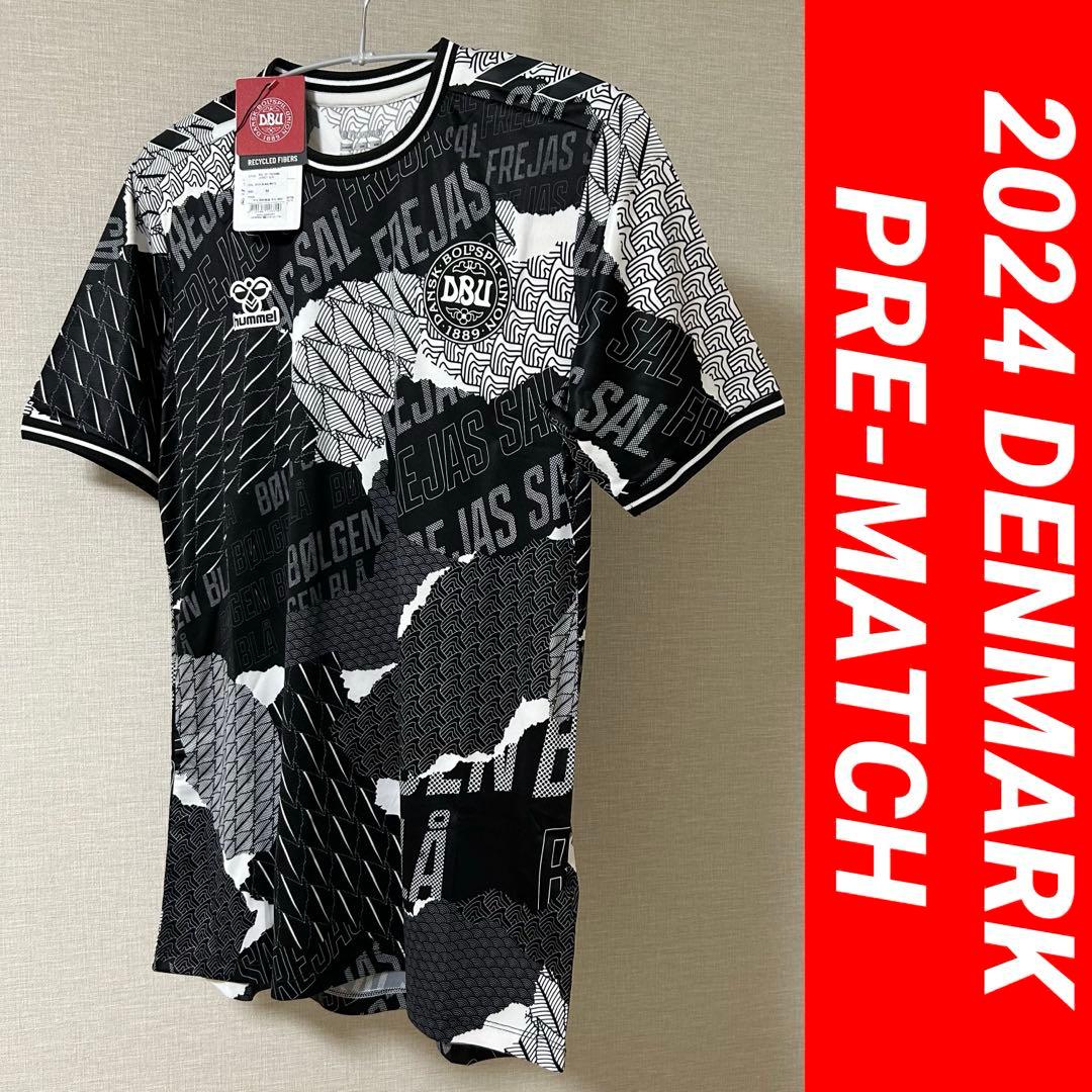 正規品新品☆デンマーク代表2024プレマッチユニフォームMサイズDenmark