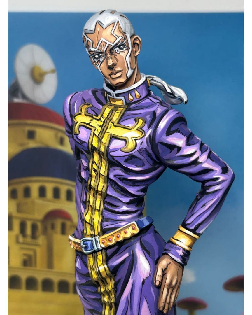 ジョジョの奇妙な冒険　フィギュア　二次元　リペイント　一番くじ　プッチ　ジョジョ