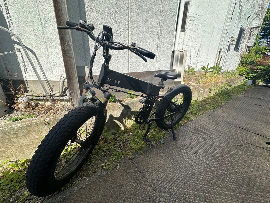 Ebike MOVE X 折りたたみ 電動バイク ファットタイヤ　オプション付き