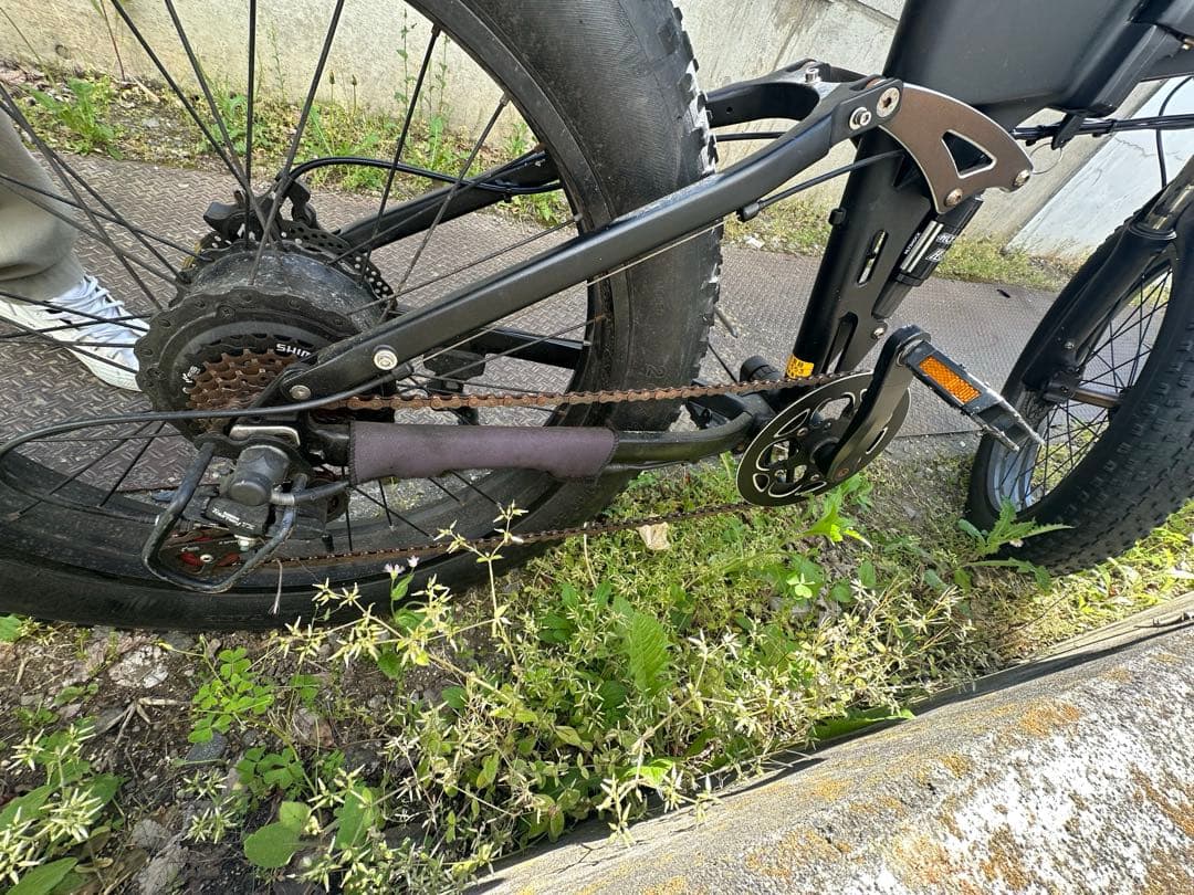 Ebike MOVE X 折りたたみ 電動バイク ファットタイヤ　オプション付き