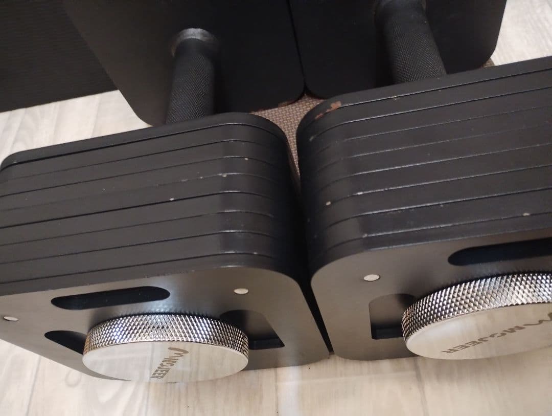 【東京引取限定】mojeer 可変式ダンベル 36kg×2個