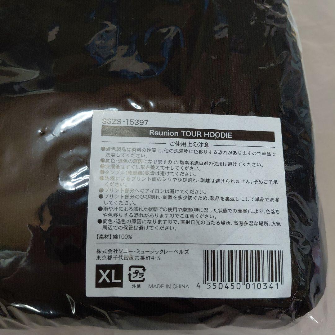 Reunion TOUR HOODIE XLサイズ　東北ライブハウス大作戦