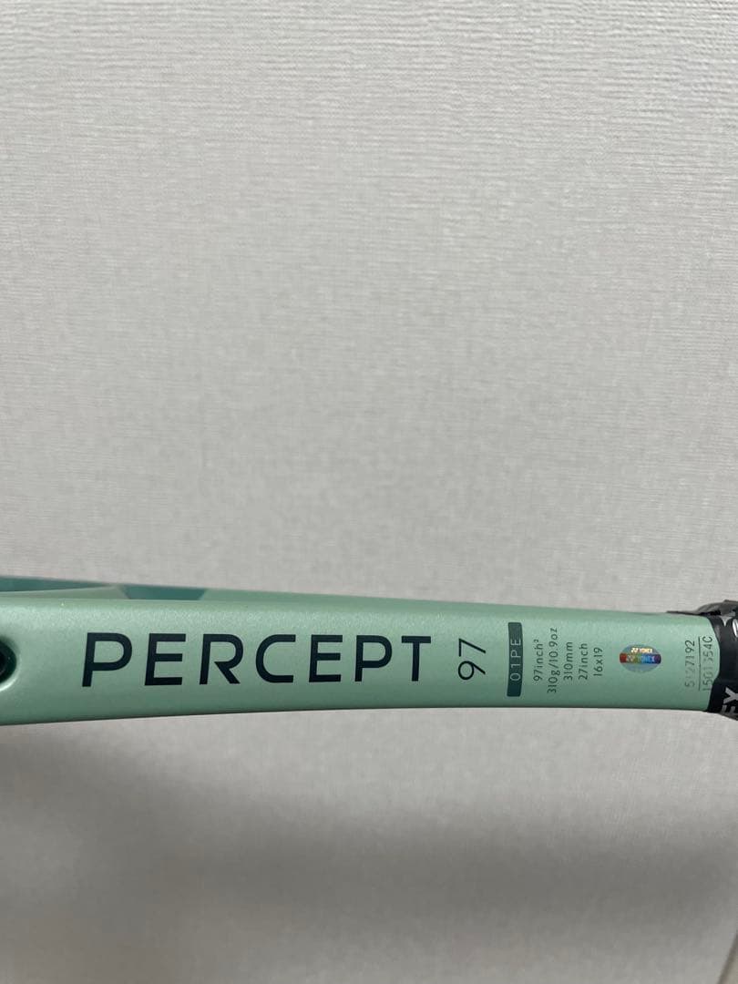 YONEX PERCEPT 97 テニスラケット グリーン　パーセプト 97