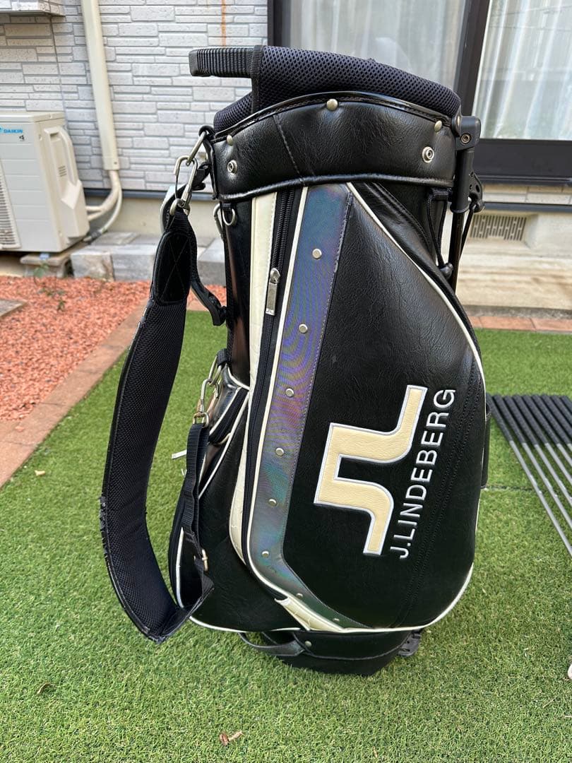 J.LINDEBERG ゴルフバッグ ブラック