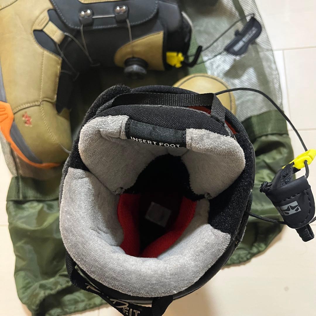 ROME SDS スノーボードブーツ ダブルBOA 26.5cmオリーブグリーン