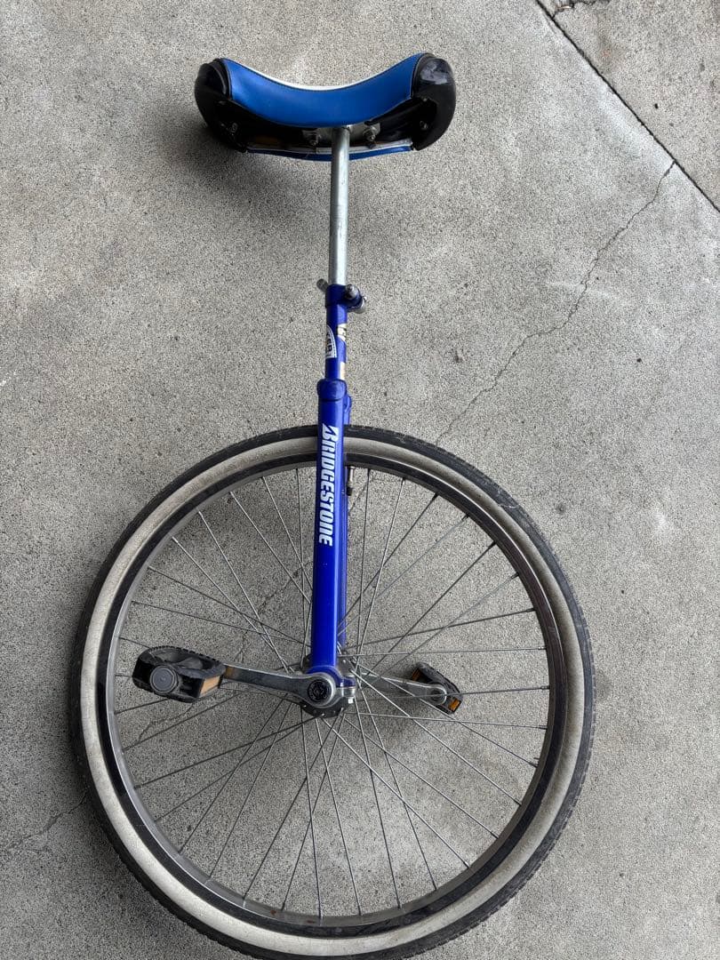 BRIDGESTONE 一輪車 青　24インチ