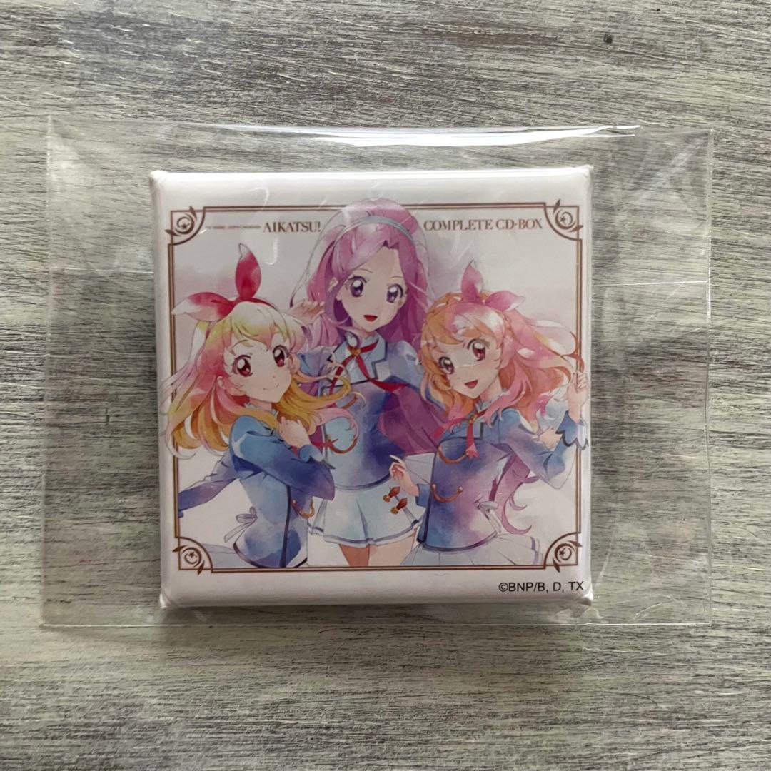 アイカツ！　ジャケストリー　特典ジャケ缶バッジ　5thアニバーサリー