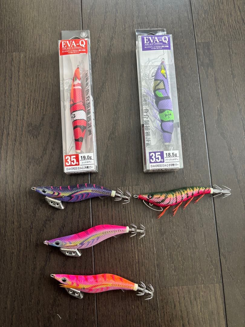 エギ限定コラボEVA×DRESS EVA-Q 初号機カラー/2号機カラー /他‼️