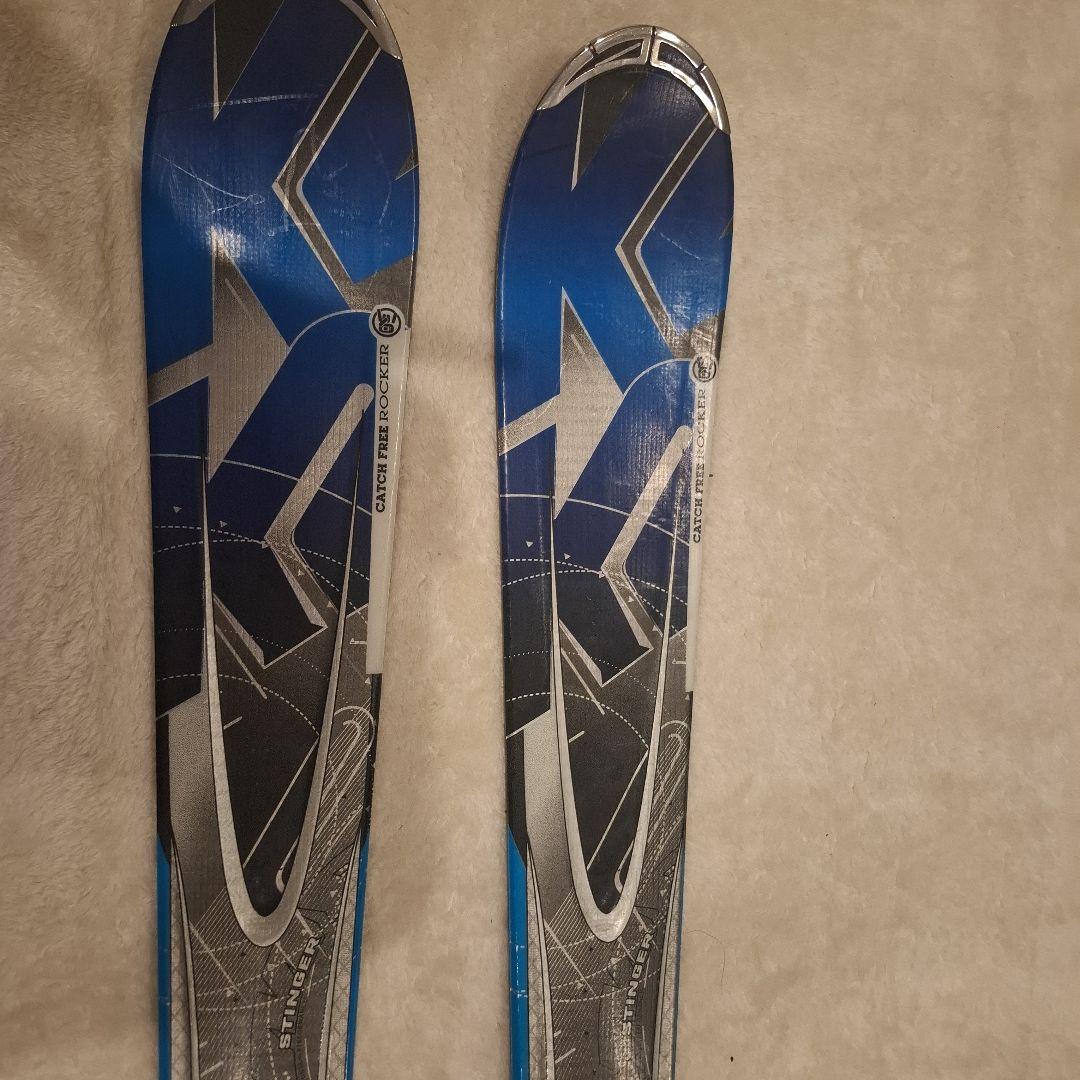 【送料無料‼︎】K2 163cm ツインチップ フリースタイル スキー