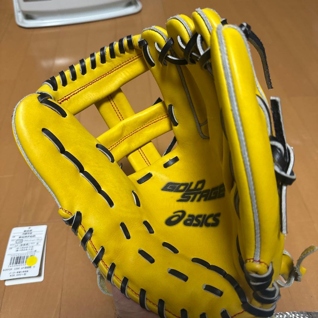 アシックス軟式内野手用グローブ