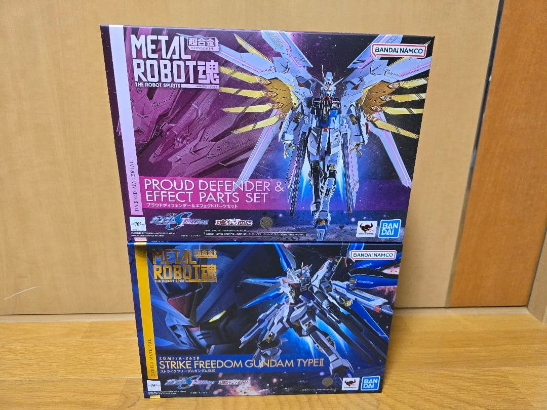 メタルロボット魂 ストライクフリーダムガンダム弐式 ・プラウドディフェンダー