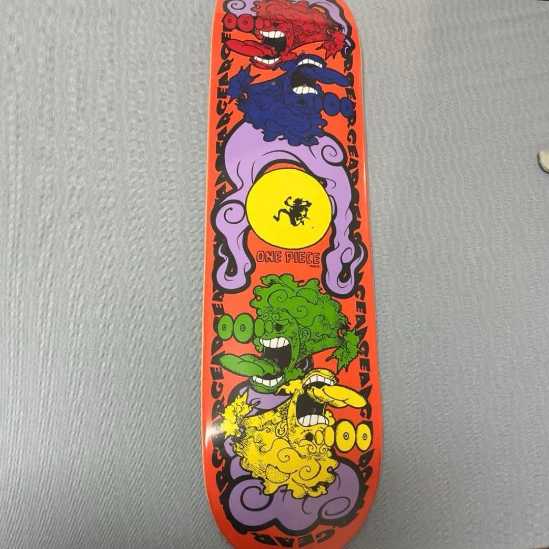 RofJ by jump shop ワンピース スケボー板 ルフィ ギア5