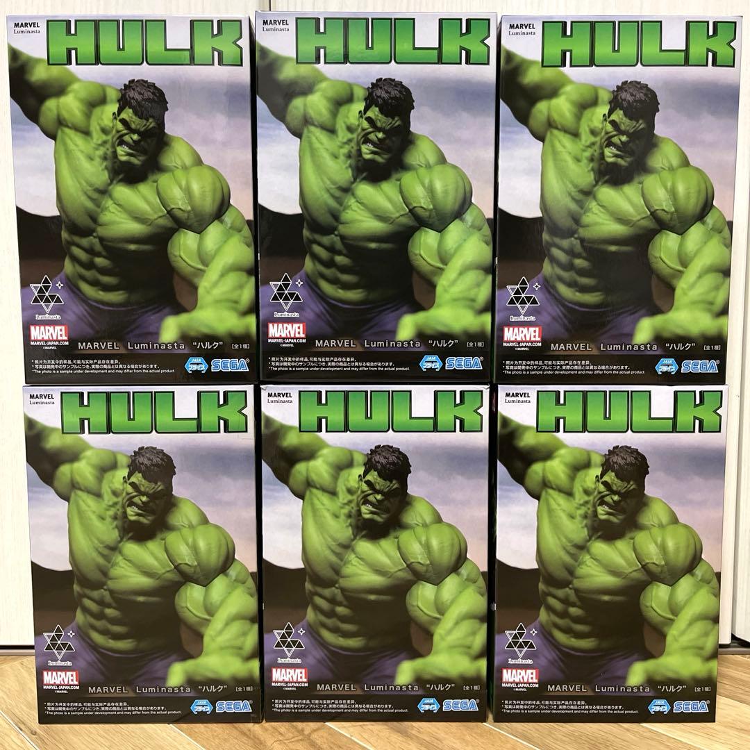 MARVEL Luminasta ハルク フィギュア 6体セット プライズ