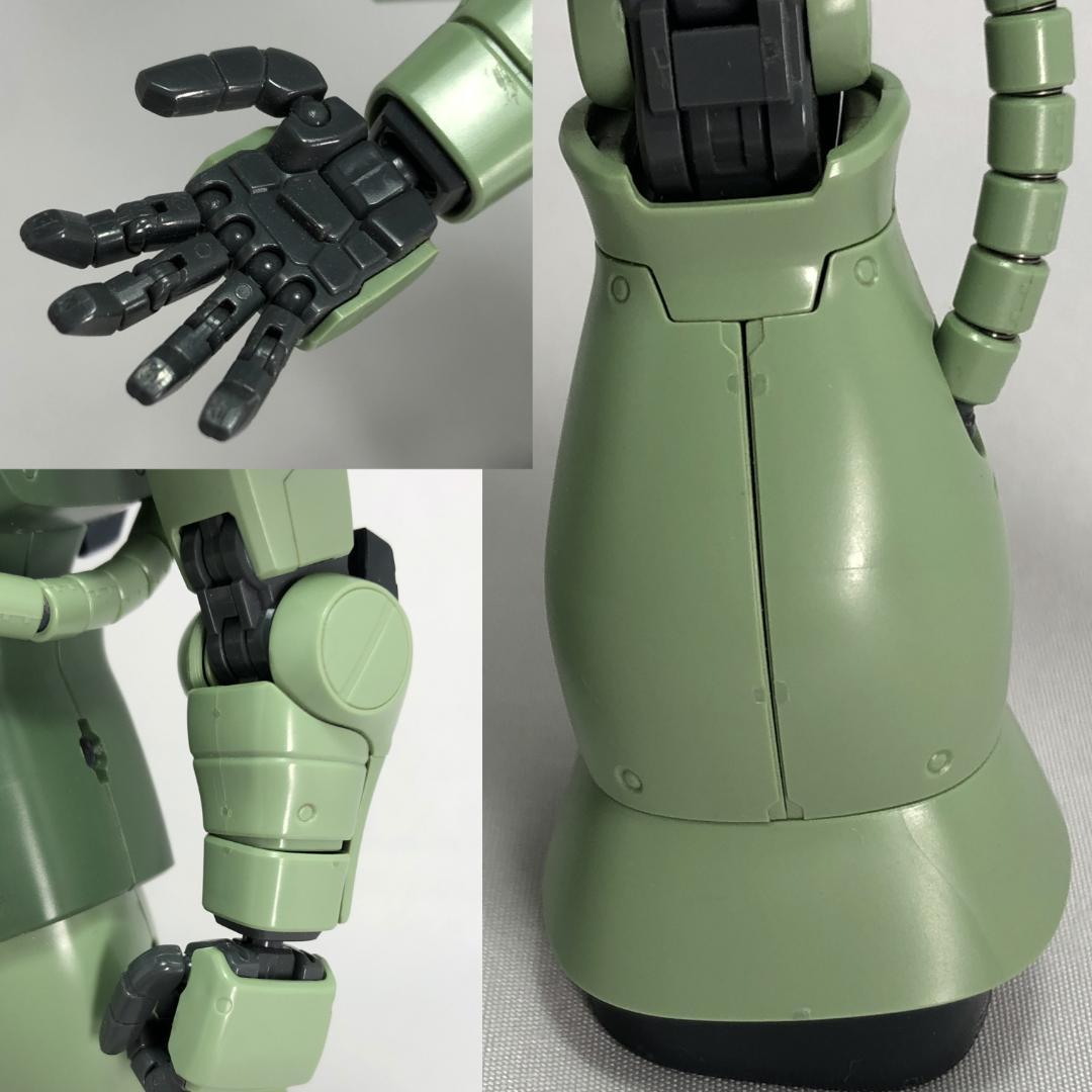 MG ザク 2.0 30th版&ホワイトオーガー仕様 素組み2体セット