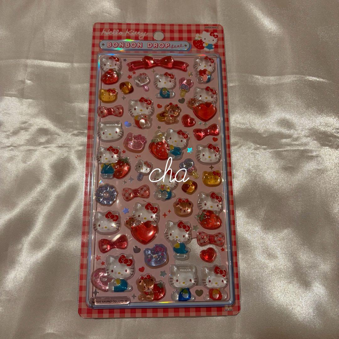 【正規品】ボンボンドロップシール サンリオ 第二弾 5枚セット